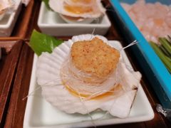 蒜蓉粉丝蒸扇贝-船歌·鱼水饺青岛菜(闽江二路店)