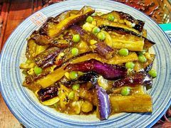 蒜香小炒茄子-小铫鸡汤