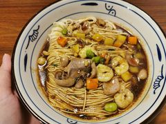 虾腰拌面-爱家面馆(常州总店)