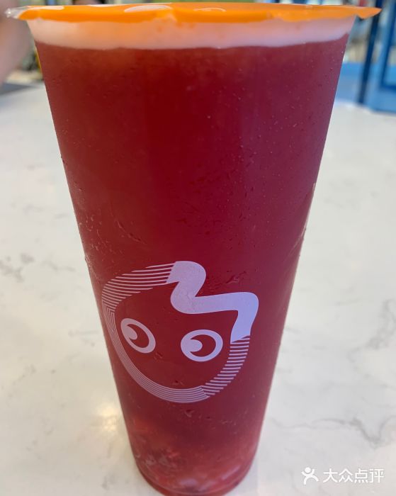 coco都可(西美二店)莓莓果茶大杯图片