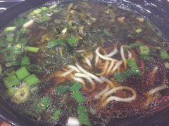 雪菜肉丝面-百年尹氏汤包(湖南路狮子桥店)