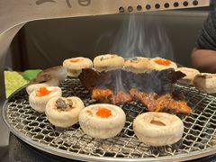 -草家酱蟹炭火烤肉店(珲春南路一店)