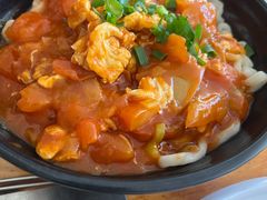 鸡蛋面-张记焖窑·十五年专注焖烤(雍和宫店)