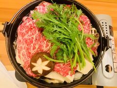 牛肉寿喜锅-皇品田苑日式料理(苏州中心店)