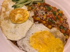 秘制龙虾盖饭-汤去三面