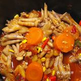 【进阶版！电饭煲鸡爪煲！】
