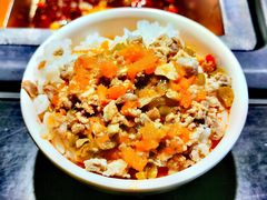 番茄牛肉粒盖饭-东道煮牛肉火锅(重庆路店)