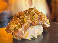 香菜牛舌寿司-昊·来了寿司(台湾街店)