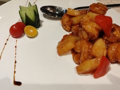 菠萝虾球-采粤轩中餐厅(惠州金海湾喜来登度假酒店)