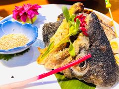 盐烤三文鱼头-大江户日本料理(吕厝店)