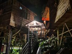 -天门沟九州驿站树上汤泉