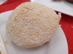 空心芝麻烧饼-九花山烤鸭店