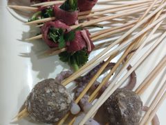 香菜牛肉-大斌家串串火锅