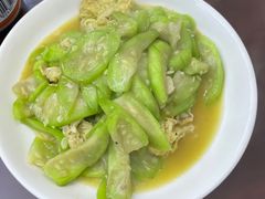 丝瓜炒鸡蛋-篁岭农家饭店