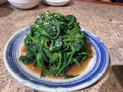 凉菜果仁菠菜-金谷园饺子馆(北邮总店)