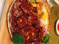 铁板牛仔骨-骏莱海鲜鱼港(五角场店)
