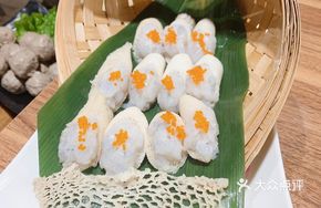 Wild Bamboo Sponge Shrimp Dumplings