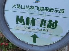 -衢州大荫山丛林飞越探险乐园