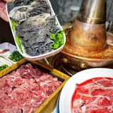 北京美食探店[调皮]去古铜吃铜锅涮肉
