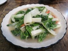 炒西洋菜-温州一家人美食(西木头市店)