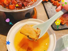 菌菇鸡汤-绿茶餐厅(崇文门新世界店)