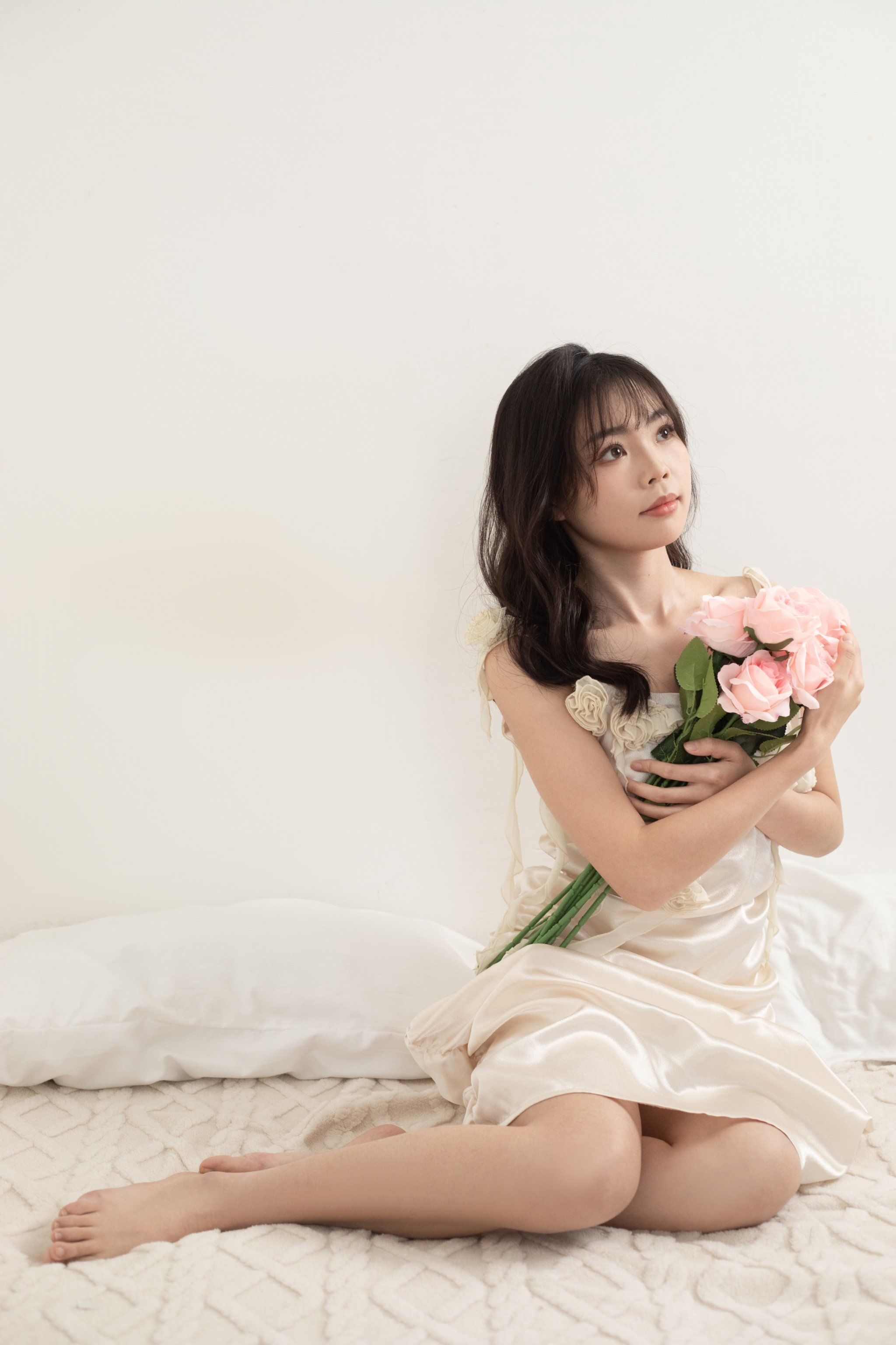 白墙背景拍出来的照片也很好看