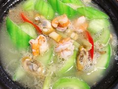 丝瓜老蛏煲-鑫阿强海鲜大排档·老厦门特色菜(中山路店)