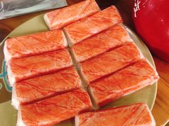 招牌生食蟹肉-东镇老火锅(长春路首店)