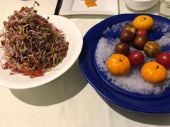 炝拌萝卜芽-大鸭梨烤鸭(左家庄店)