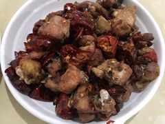 干煸鸡块-满口香饭店