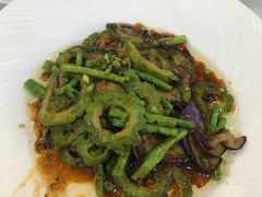 凉瓜豆角焖茄子-广州酒家(昌岗地铁站店)