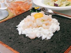 甜蜜豆水晶虾仁-嘉宴(明发外滩广场店)
