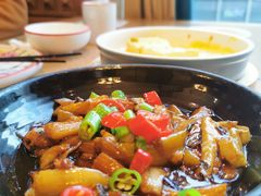 梅香肉汁手撕茄子-新白鹿餐厅(城西银泰城店)