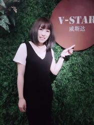 免打理甜美修颜中短发-V-STAR威斯达•高级私人定制