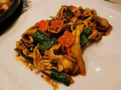 豉椒炒圣子皇-沙龙酒家