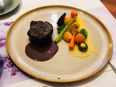 澳洲谷饲s级牛菲力烤时蔬土豆泥-L'Arome芳芳法国餐厅(仙林金鹰店)