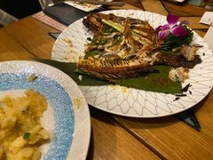 香茅草烤罗非鱼-紫滇源云南生态菜(丹凤街店)