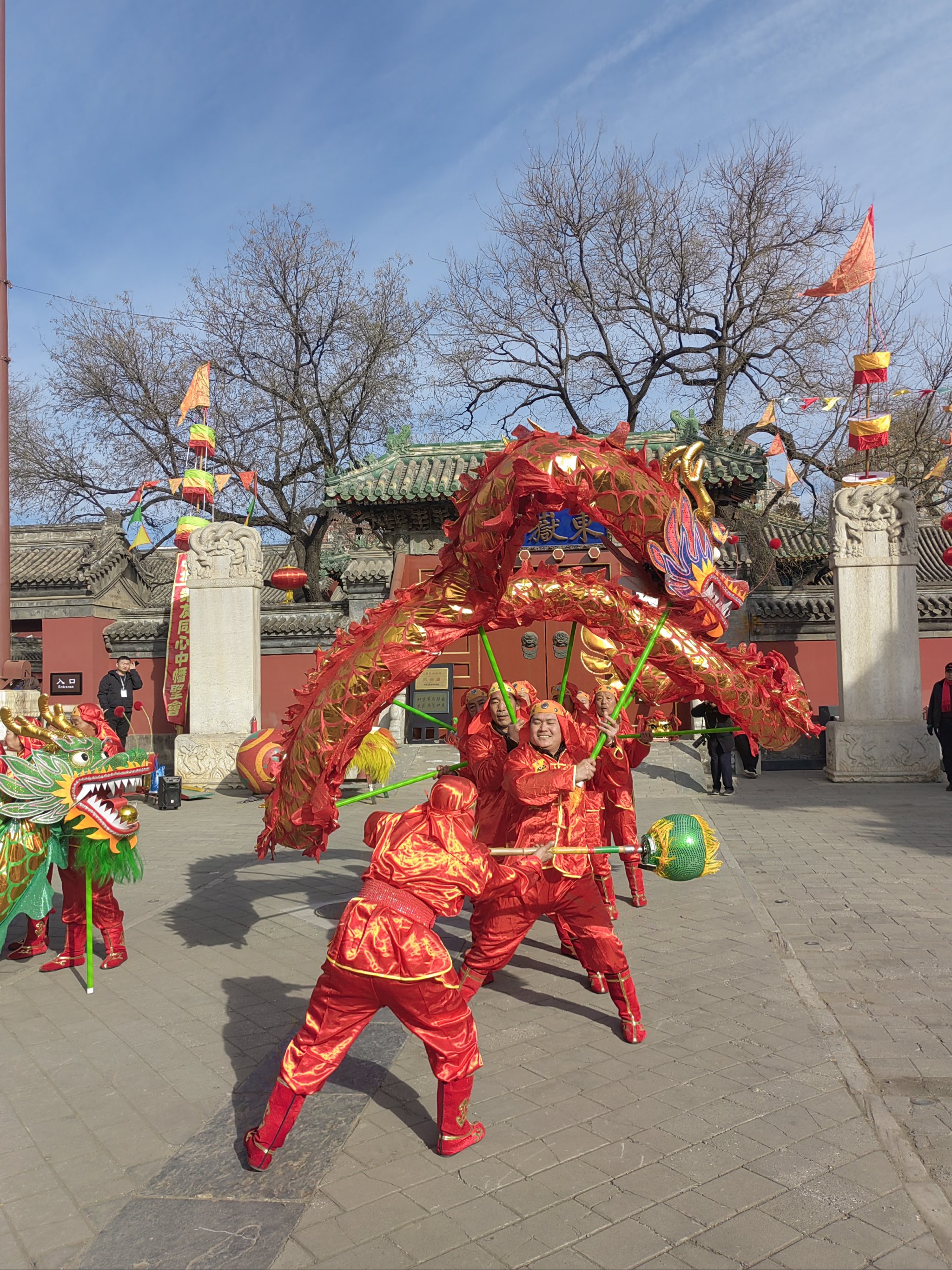 蒲县东岳庙庙会图片