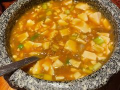 石锅鸡汤豆腐-绿茶餐厅(华联万柳店)