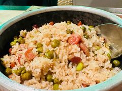 嫩豌豆腊肉箜饭-锦府盐帮·私宴(赛特店)