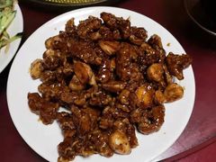 黑蒜子牛肉粒-胖子菜馆(隆昌路店)