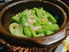 湖虾仁玉带丝瓜-南京大牌档(香港广场店)