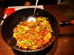 小炒黄牛肉-小隐人家(乐松店)