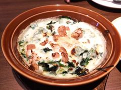 奶汁鸡肉焗菠菜-萨莉亚意式餐厅(杭州西溪龙湖天街店)