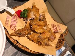 传统香酥鸡-前海沿·海鲜水饺青岛菜(乐客城店)
