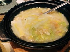大白菜五花肉炖豆腐-观澜湖酒店·邀月庭中餐厅