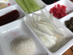 烤鸭蘸碟-四季民福烤鸭店(前门廊房二条店)