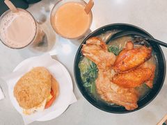 豬潤牛肉皮蛋芫茜米粉-华嫂冰室(尖沙咀店)