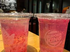火龙果气泡饮-汉堡王(西直门凯德MALL店)