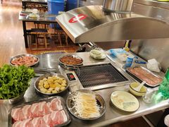 自助取餐区-英雄故事地摊烤肉(马驹桥店)